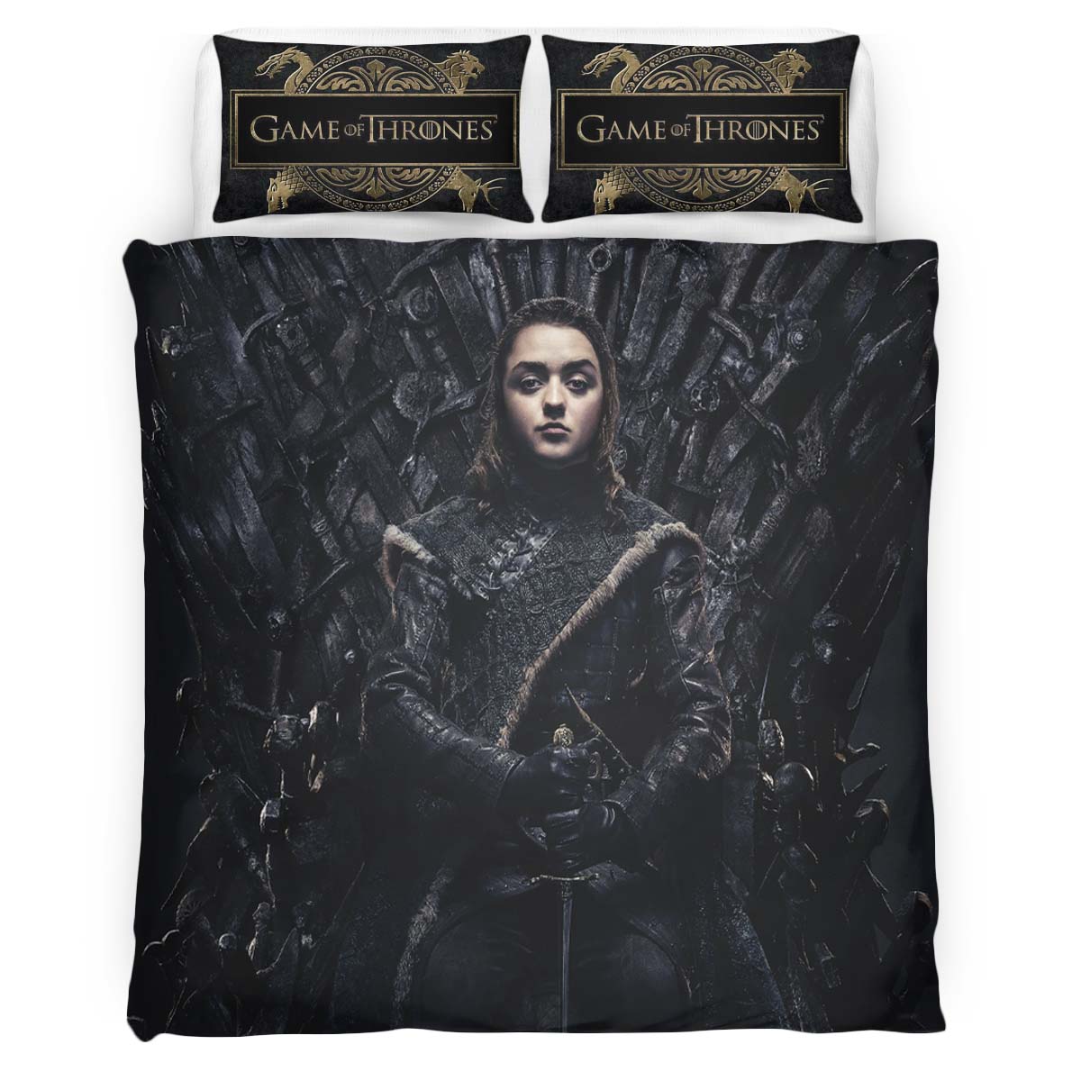 Arya Stark Game of Thrones Stark House Duvet Cover