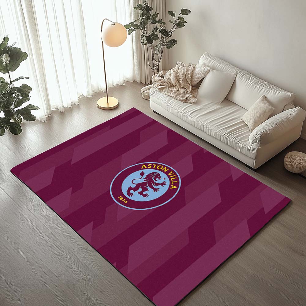 Aston Villa FC 1874 Football Club Rug