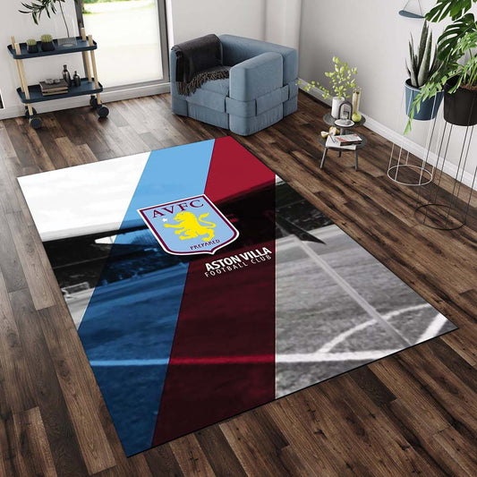 Aston Villa FC 1874 Football Club 10 Rug