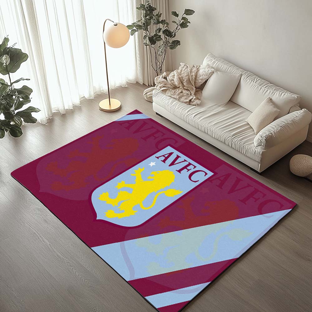 Aston Villa FC 1874 Football Club 11 Rug
