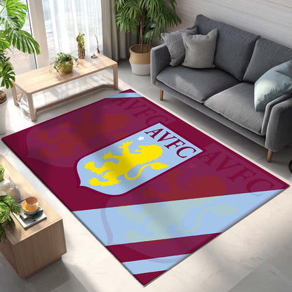 Aston Villa FC 1874 Football Club 11 Rug 2