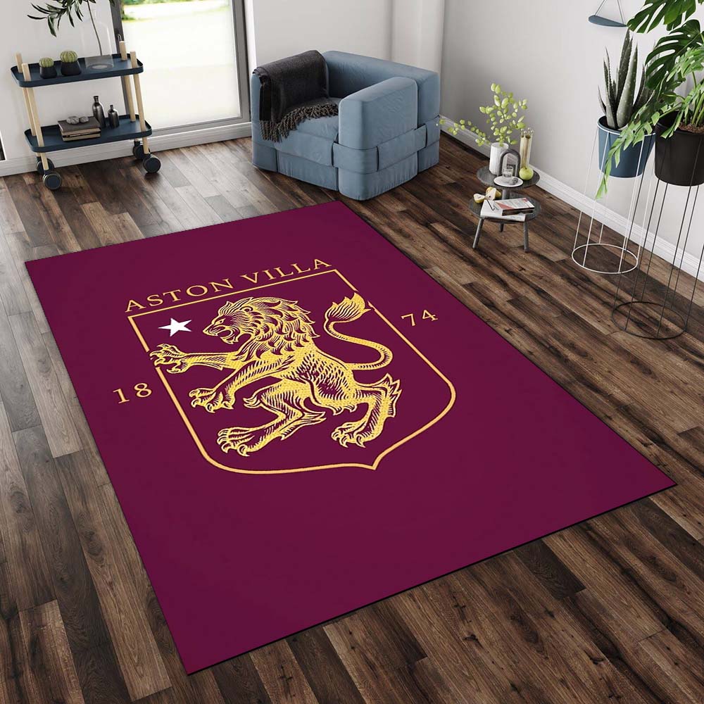 Aston Villa FC 1874 Football Club 12 Rug