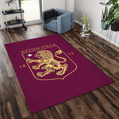 Aston Villa FC 1874 Football Club 12 Rug
