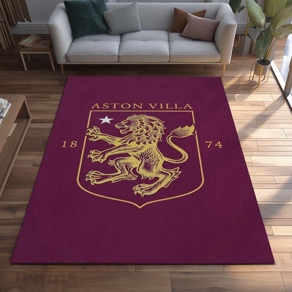 Aston Villa FC 1874 Football Club 12 Rug 2
