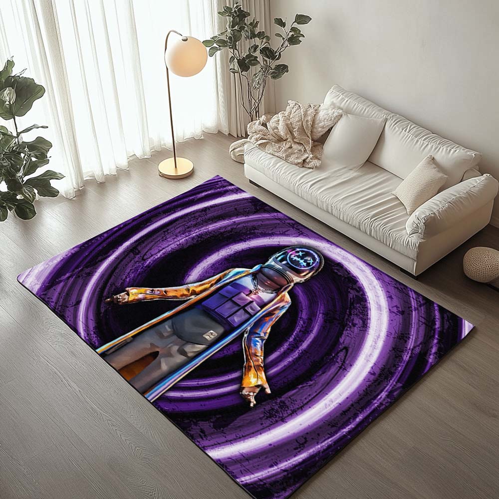 Astro Jack violet Fortnite Skin Rug