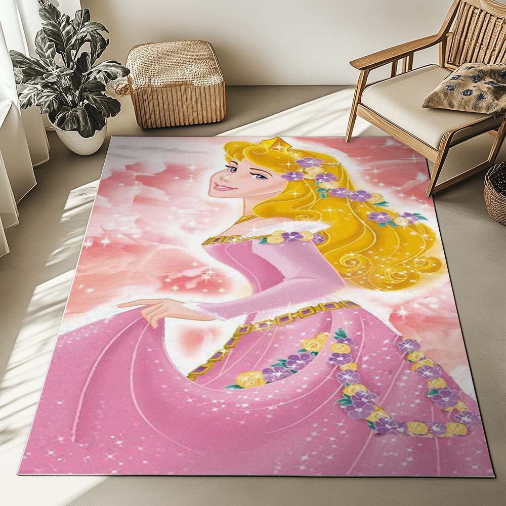 Aurora Sleeping Beauty Princess 01 Rug 2
