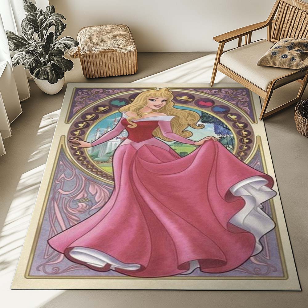 Aurora Sleeping Beauty Princess 05 Rug 2