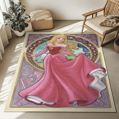 Aurora Sleeping Beauty Princess 05 Rug 2