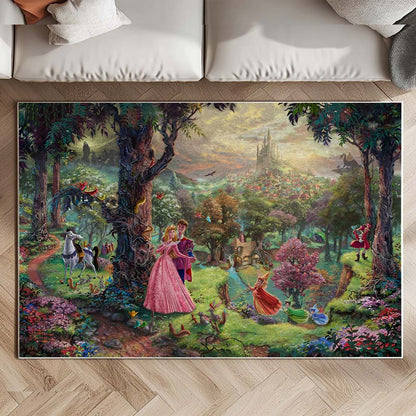 Aurora Sleeping Beauty Princess 06 Rug 2