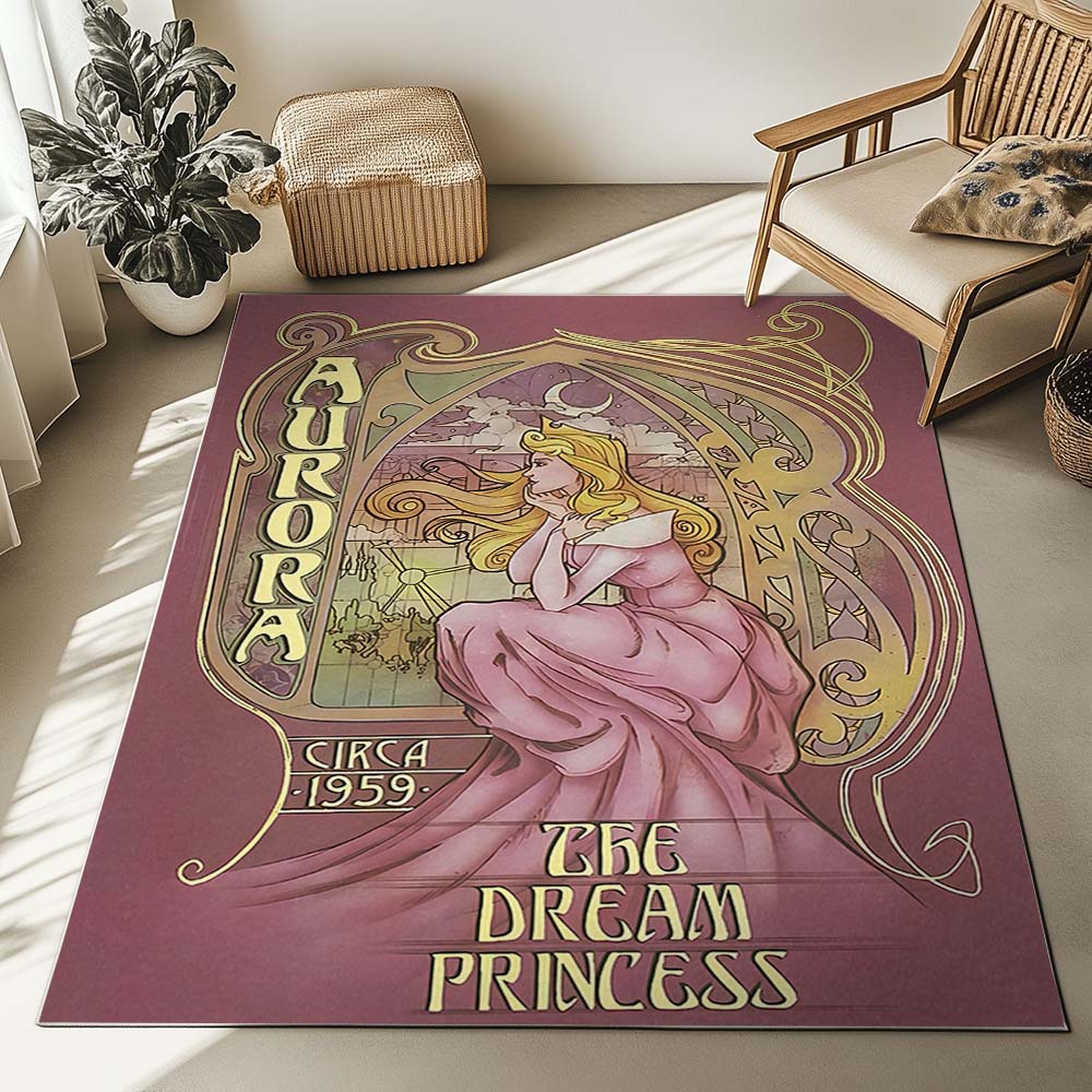 Aurora Sleeping Beauty Princess 07 Rug 2