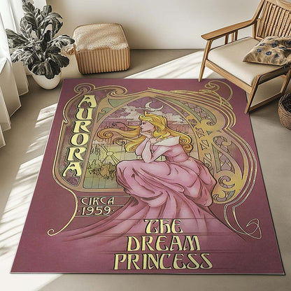 Aurora Sleeping Beauty Princess 07 Rug 2