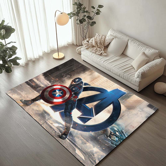 Avengers Age of Ultron Captain America superhero Rug
