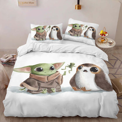 Baby Yoda Adorable Duvet Cover 2
