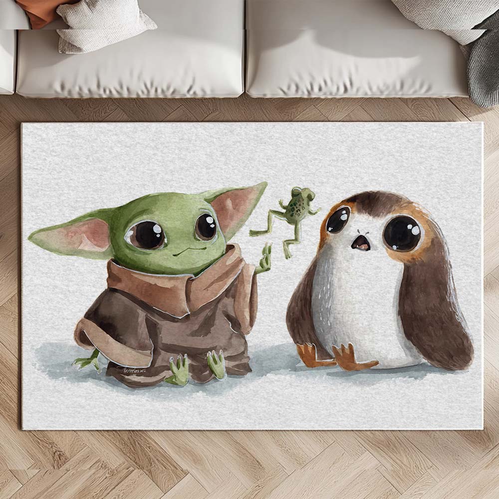 Baby Yoda Adorable Rug 2