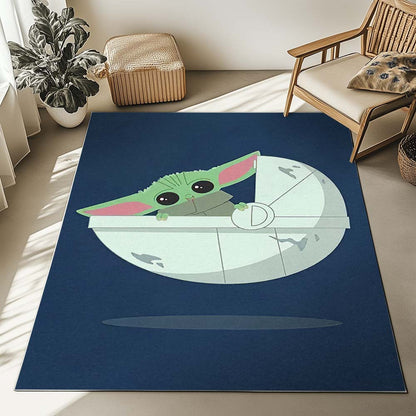 Baby Yoda Grogu Star Wars 10 Rug