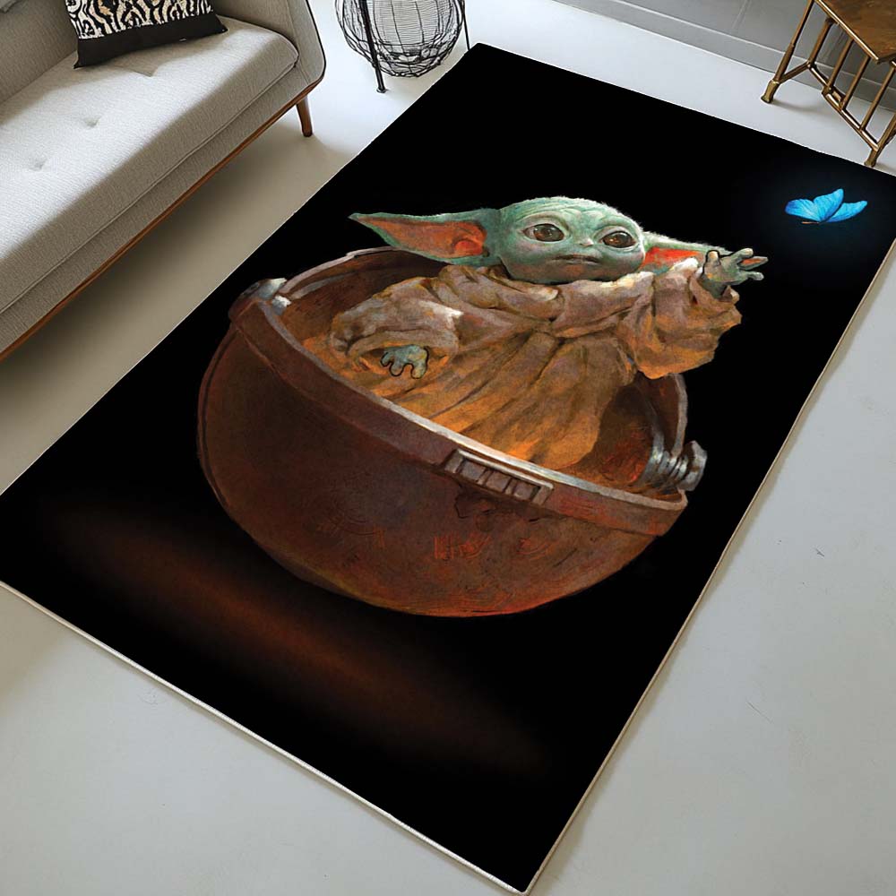 Baby Yoda Grogu Star Wars 13 Rug 2
