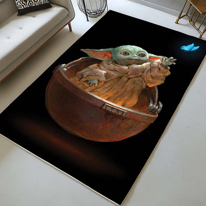 Baby Yoda Grogu Star Wars 13 Rug 2