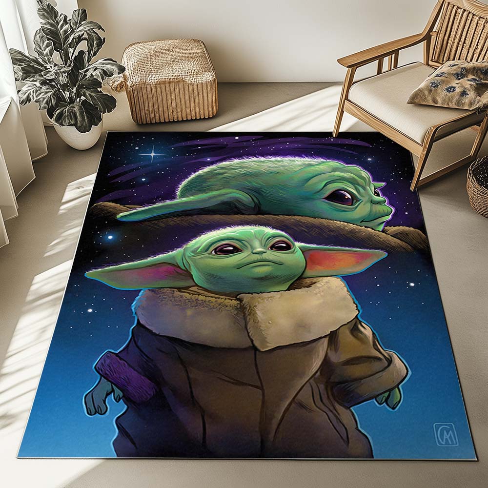 Baby Yoda Grogu Star Wars 14 Rug