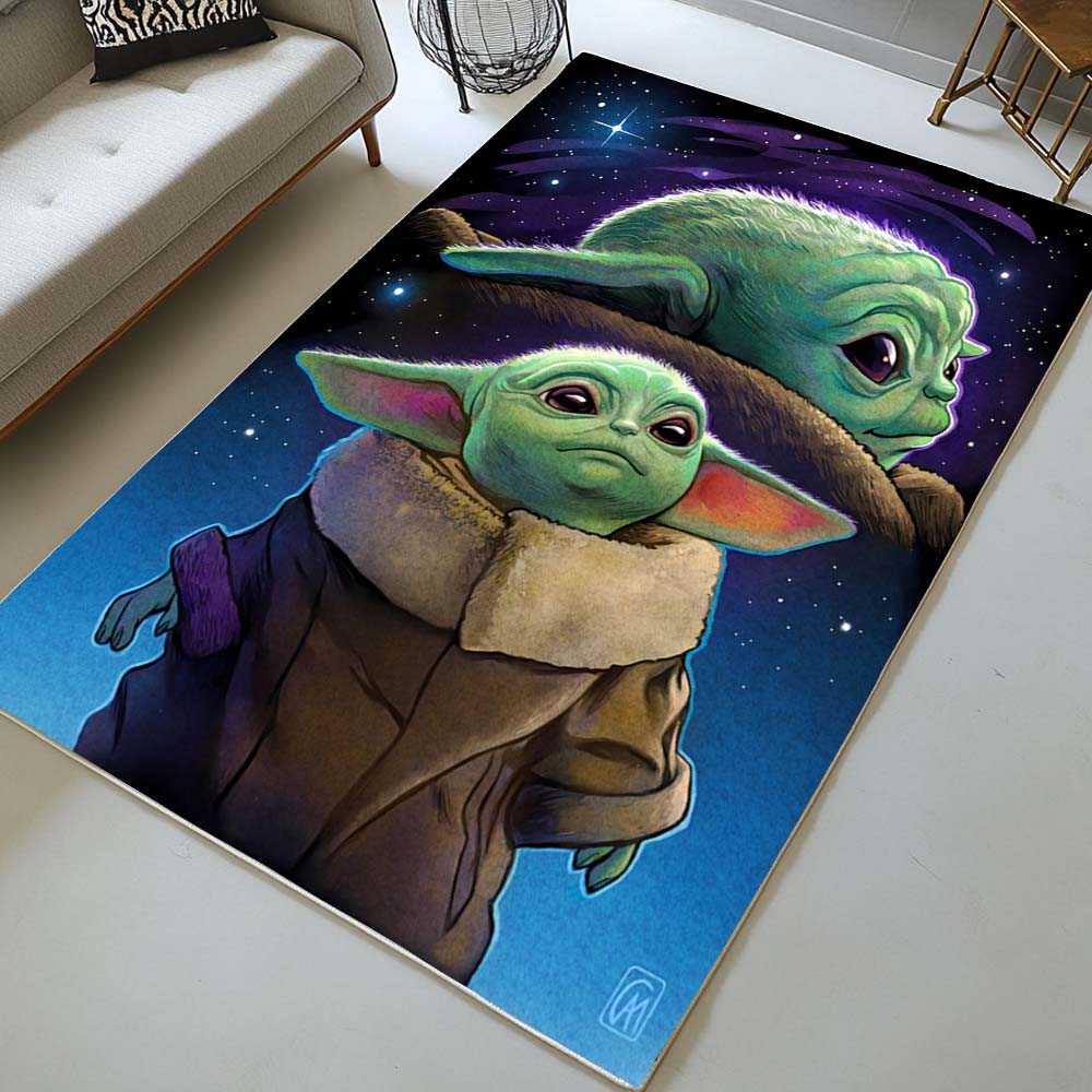 Baby Yoda Grogu Star Wars 14 Rug 2