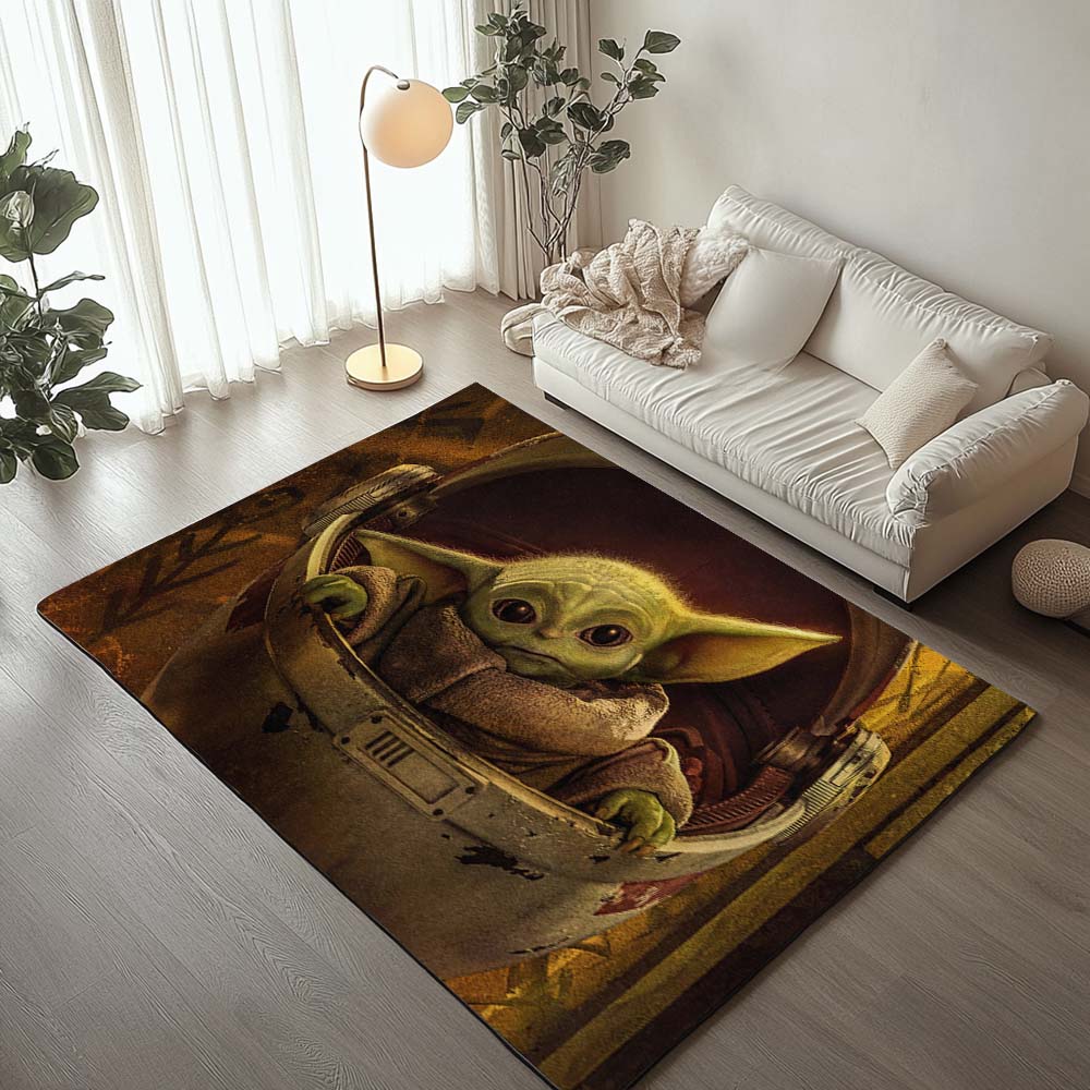 Baby Yoda Grogu Star Wars 15 Rug