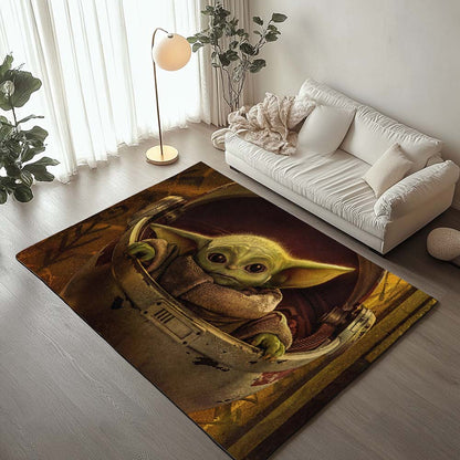 Baby Yoda Grogu Star Wars 15 Rug