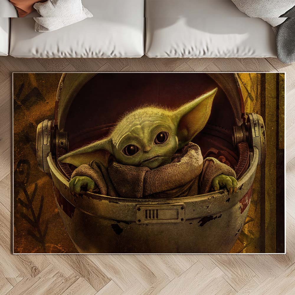 Baby Yoda Grogu Star Wars 15 Rug 2