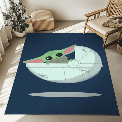 Baby Yoda Grogu Star Wars 7 - 02 Rug