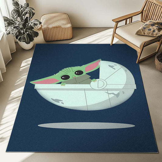 Baby Yoda Grogu Star Wars 7 - 02 Rug