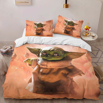 Baby Yoda Grogu Star Wars 70 Duvet Cover 2