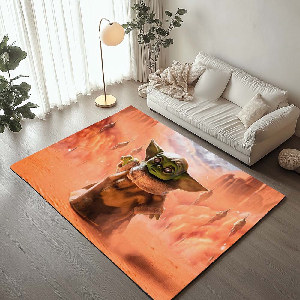 Baby Yoda Grogu Star Wars 7 Rug