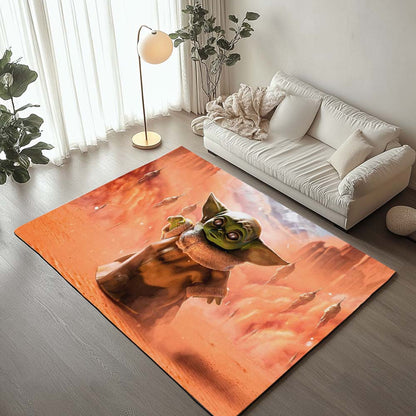 Baby Yoda Grogu Star Wars 7 Rug