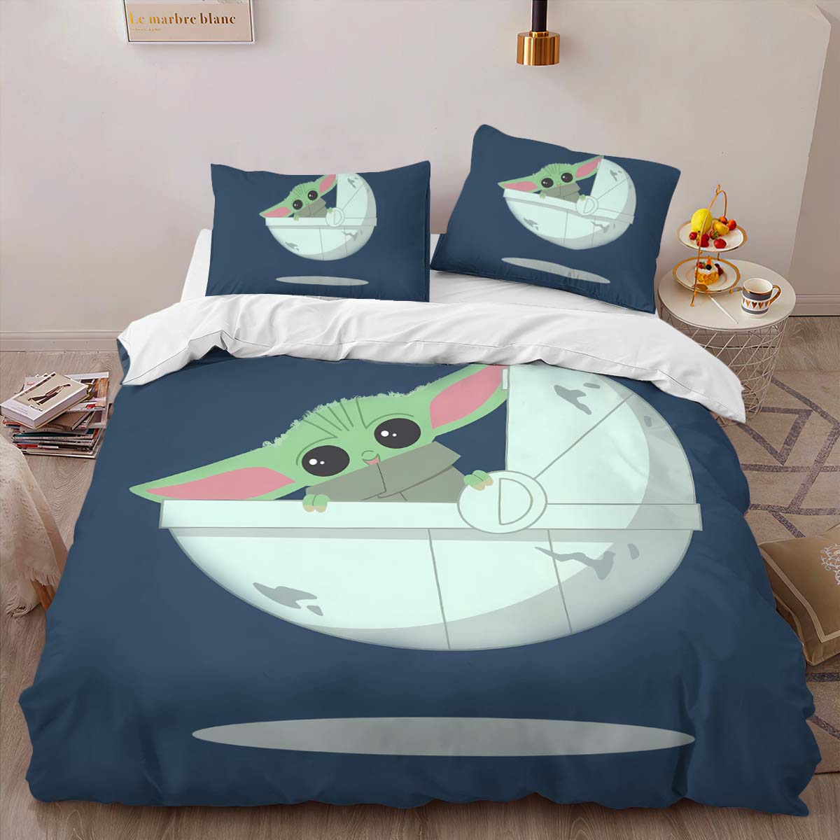 Baby Yoda Grogu Star Wars 7 Duvet Cover 2
