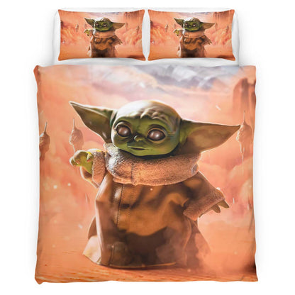 Baby Yoda Grogu Star Wars 70 Duvet Cover