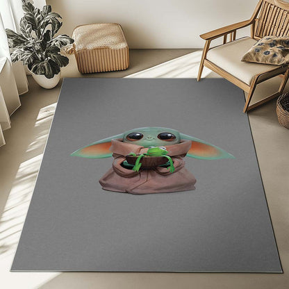 Baby Yoda Grogu Star Wars 8 Rug