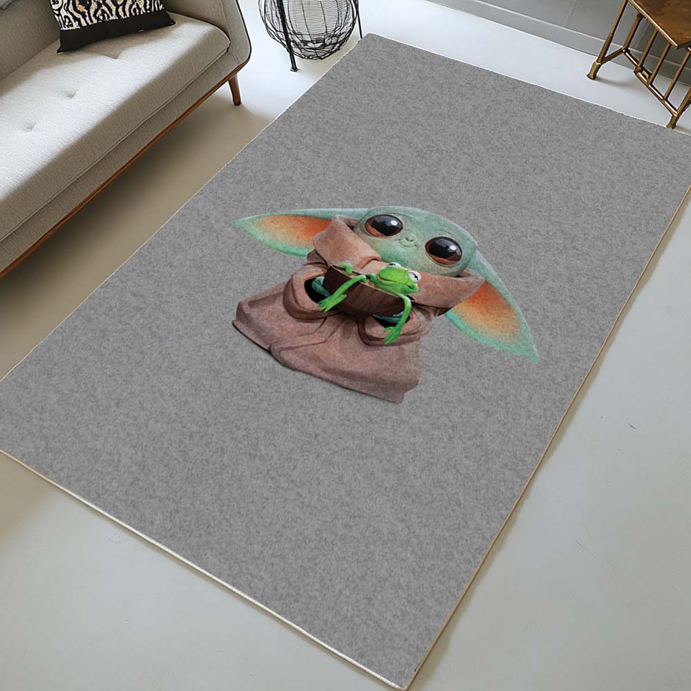 Baby Yoda Grogu Star Wars 8 Rug 2