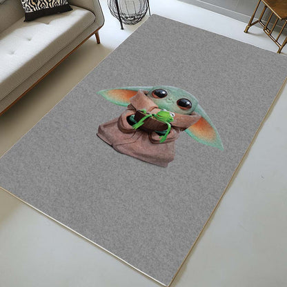 Baby Yoda Grogu Star Wars 8 Rug 2
