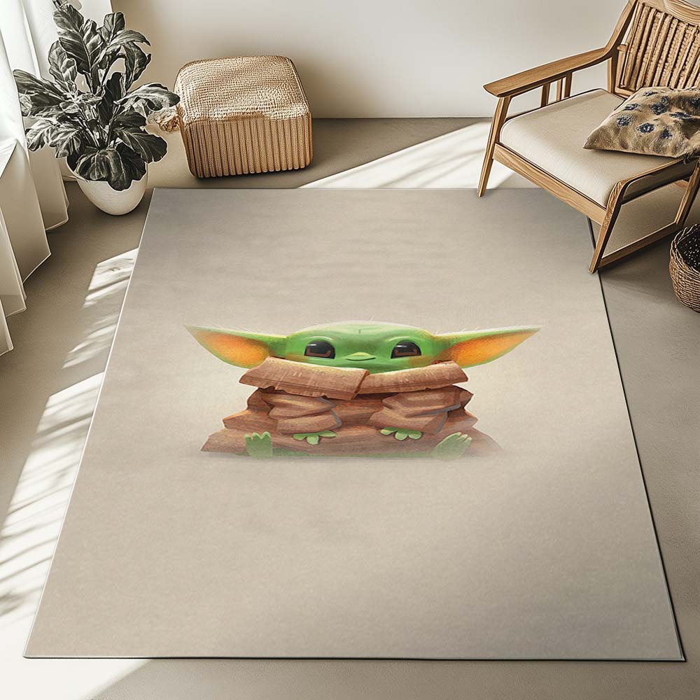 Baby Yoda Grogu Star Wars 9 Rug