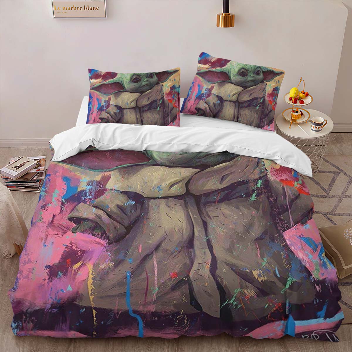 Baby Yoda So Cute Duvet Cover 2