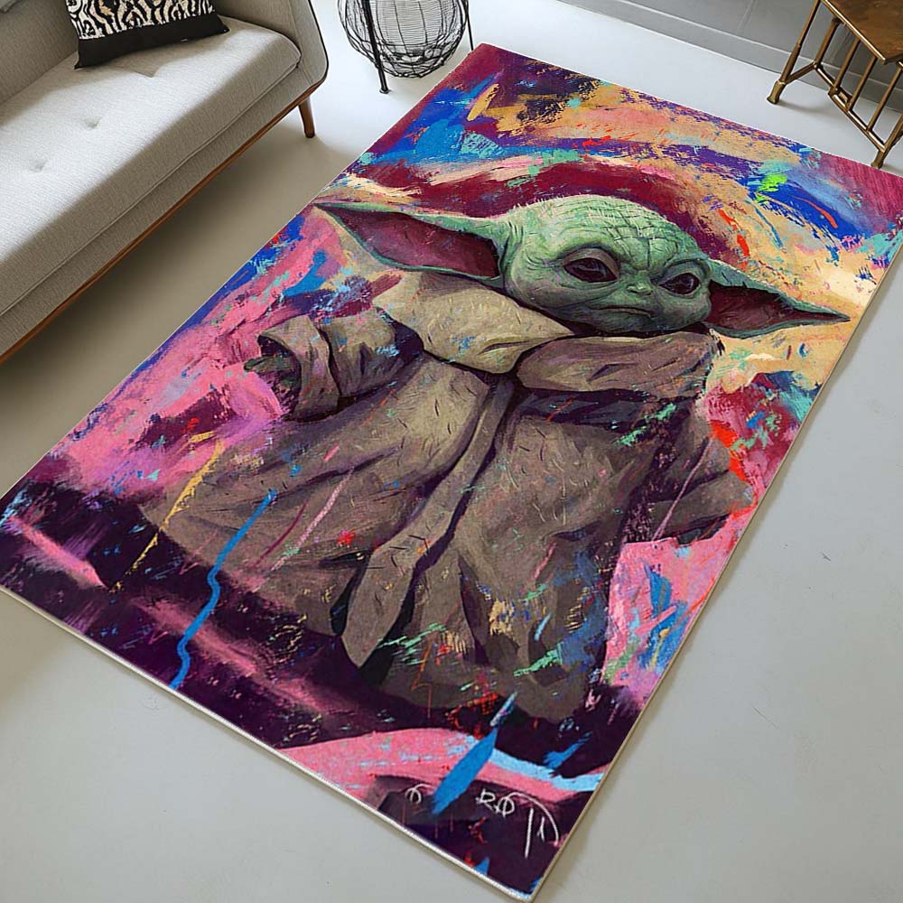 Baby Yoda So Cute Rug 2