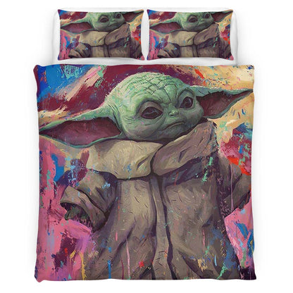 Baby Yoda So Cute Duvet Cover