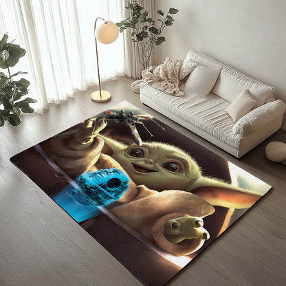 Baby Yoda Star Wars 4 Rug