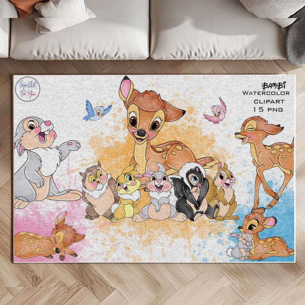 Bambi and Friends 04 Rug 2