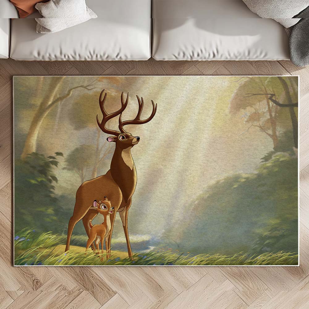 Bambi and His Father Rug 2
