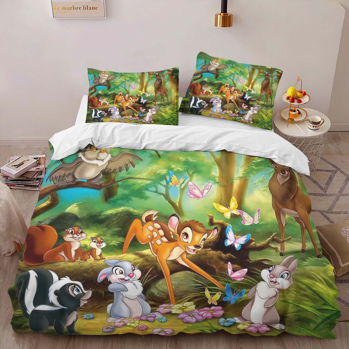 Bambi and the Animal Duvet Cover 2