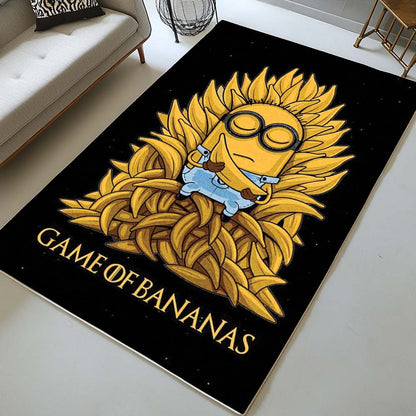 Banana Minions Game of Bananas Rug