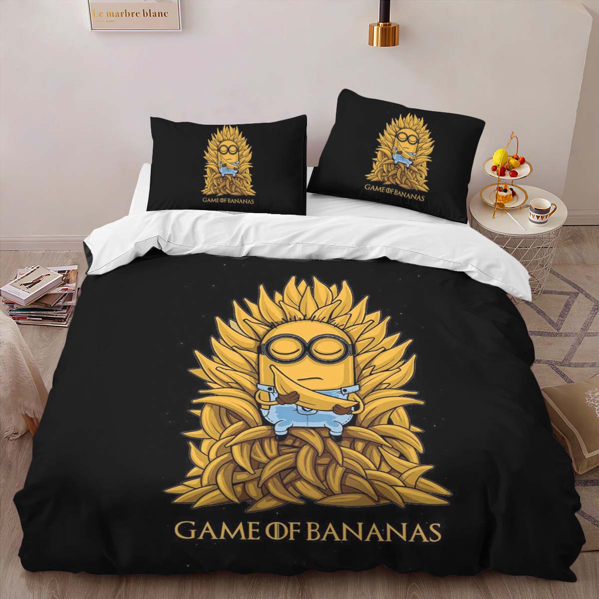 Banana Minions Game of Bananas Duvet Cover 2
