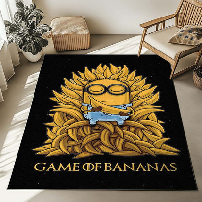 Banana Minions Game of Bananas Rug 2