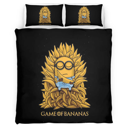 Banana Minions Game of Bananas Duvet Cover