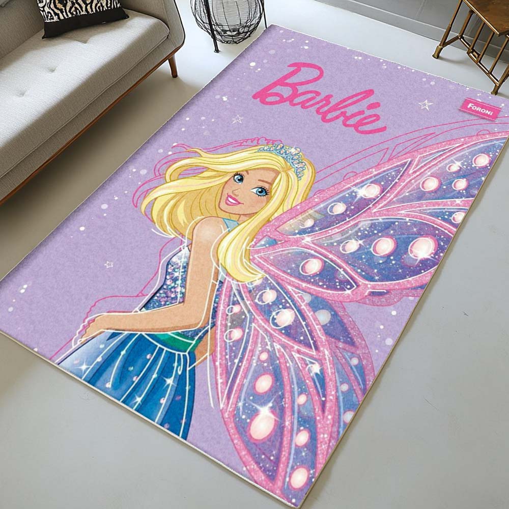Barbie Butterfly Rug