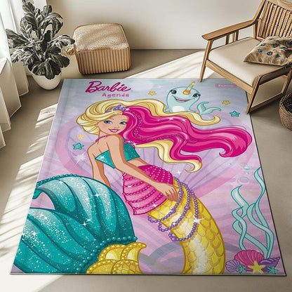 Barbie Mermaid Rug 2